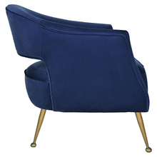 Imilia Velvet Armchair